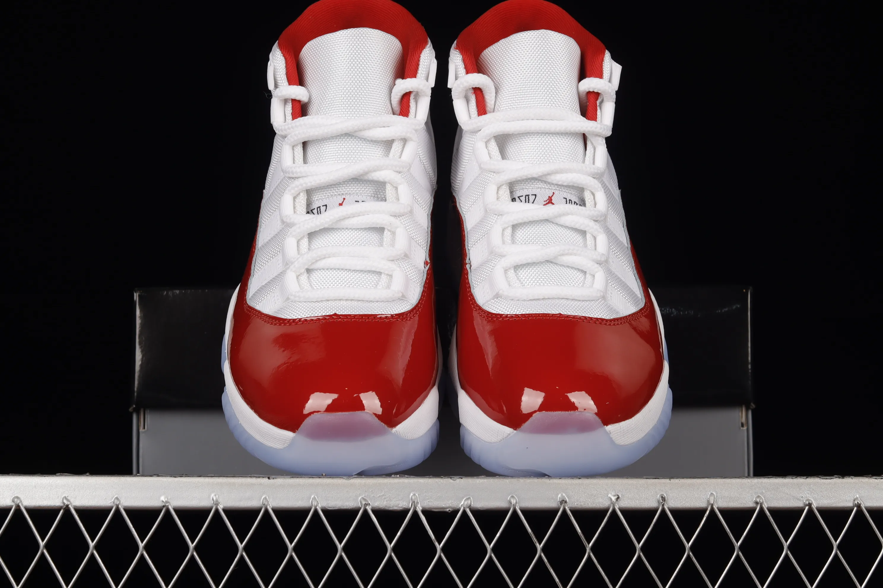 All categories Air Jordan Jordan series basketball shoes Air Jordan 11 L version Air Jordan 11 "Cherry" AJ11 Joe 11 cherry red high-top basketball shoes CT8012-116